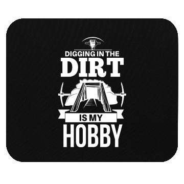 Discover Cool gold digger minerals collector Mouse Pads