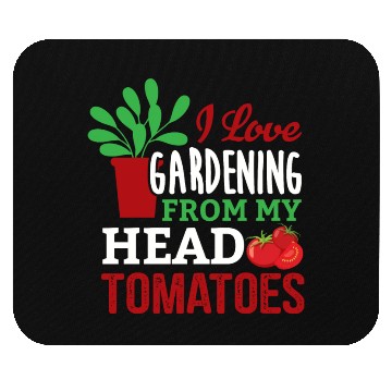 Discover Gardener In The Garden Amateur Gardener Cares For Mouse Pads
