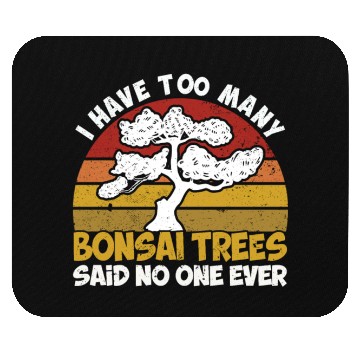 Discover Bonsai Tree Owner Gift Bonsai Tree Gardening Mouse Pads