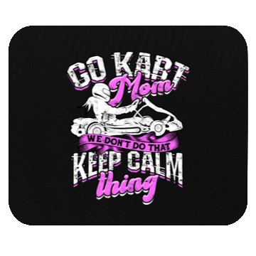 Discover Go Kart Racer Pit Crew Car Racing Karting Mouse Pads