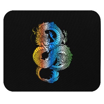 Discover Japanese Dragon Vintage Demon Retro 102 Mouse Pads