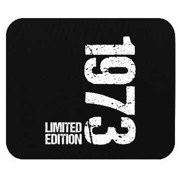 Discover 50 Years Vintage 1973 Retro 50th Birthday Mouse Pads