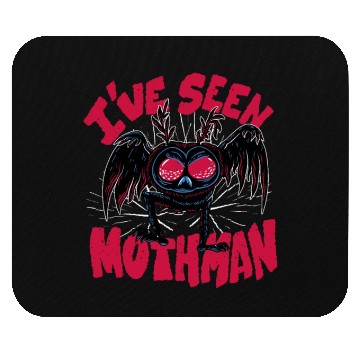 Discover I have seen mothman I have seen mothman inspiratio Mouse Pads