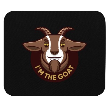 Discover I m The Goat Mouse Pads
