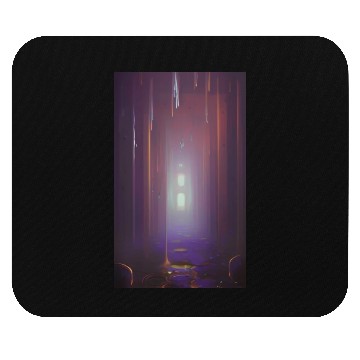Discover Dark Drippy Forest Hallway Mouse Pads