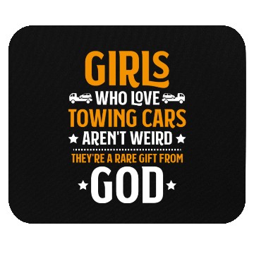 Discover Tow Truck Driver Tow Trucker Towing Service Mouse Pads