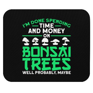 Discover Bonsai Tree Owner Gift Bonsai Tree Gardening Mouse Pads