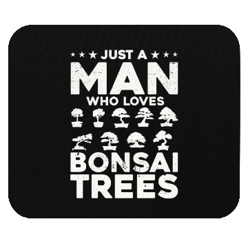 Discover Bonsai Tree Owner Gift Bonsai Tree Gardening Mouse Pads