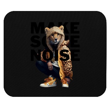 Discover Mouse Pads Make Some Noise Music Urban Animal Cheetah