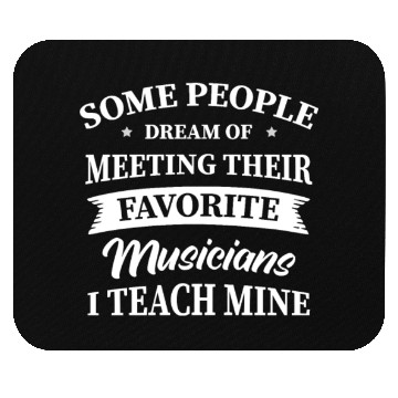 Discover Music Teacher Mouse Pads