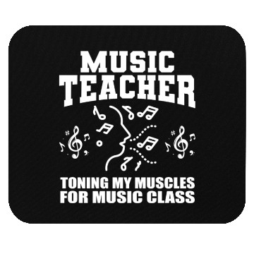 Discover Music Teacher music nout Mouse Pads