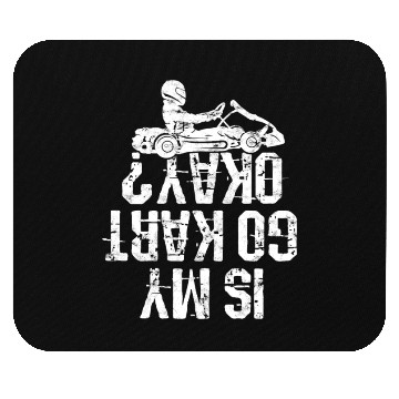 Discover Go Kart Racer Pit Crew Car Racing Karting Mouse Pads