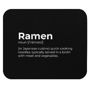 Discover Ramen Japanese Cuisine Tonkotsu Premium Mouse Pads