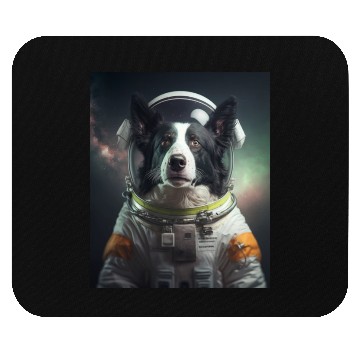 Discover Dog Astronaut Mouse Pads