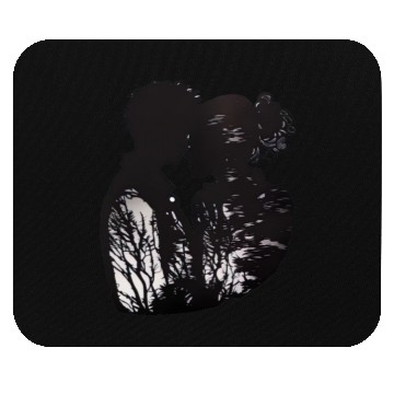 Discover Sweet Couple's Firm Embrace, Valentine's Gift, Mouse Pads