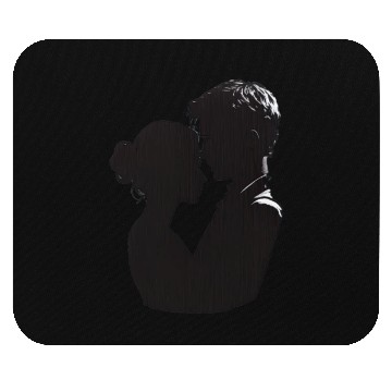 Discover Valentine's Gift, Sweet Couple's Embrace, Warm Mouse Pads