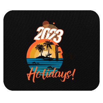 Discover Holidays 2023, US Holidays 2023, New Year 2023 Mouse Pads