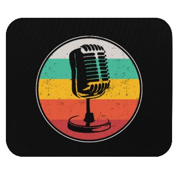 Discover Karaoke Singer Microphone Vocalist Mouse Pads
