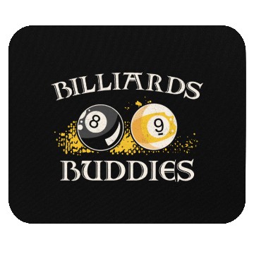 Discover Billiards Pool Player Ball Friends Mouse Pads