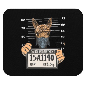 Discover Llama Mug Shot Mouse Pads