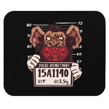 Discover Monkey Mugshot Mouse Pads