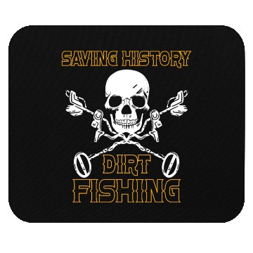 Discover Metal Detecting Treasure Hunter Metal Detector Mouse Pads