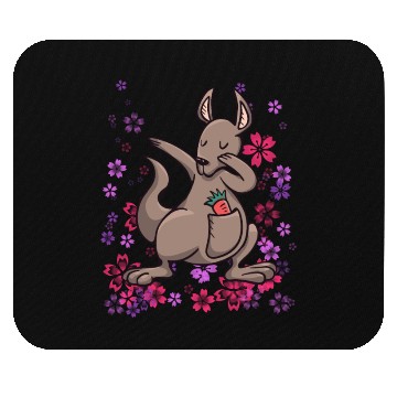 Discover Kangaroo Australia bonded animal girls Mouse Pads