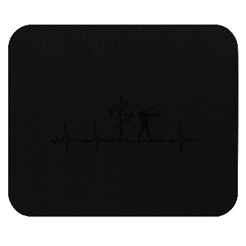 Discover Archery Heartbeat Archer Pulse Mouse Pads
