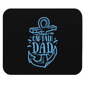 Discover Fishing - Captain Dad Mouse Pads