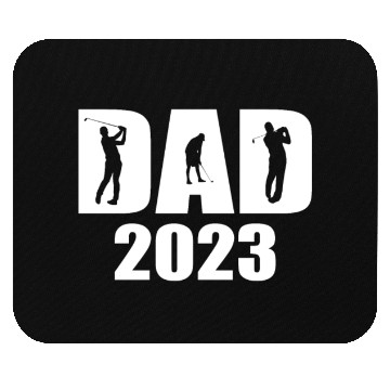 Discover Funny Dad 2023 For Golfer Mouse Pads