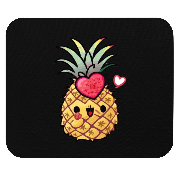 Discover Cute Pineapple, Happy Pineapple Drawing, Mouse Pads