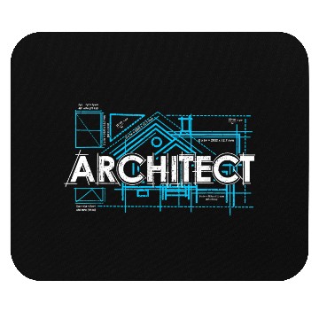 Discover Engineer Architecture Real Estate Architect T Shi Mouse Pads
