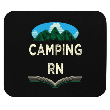 Discover Camping RN Camper Forest Camp Jungle Vacation Wild Mouse Pads