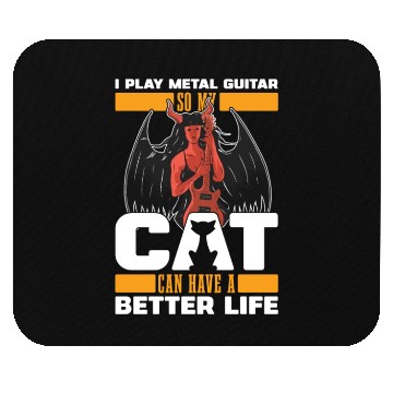 Discover Metal Guitar Cat Mouse Pads