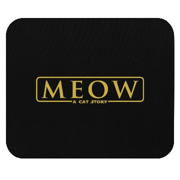 Discover meow - a cat story Mouse Pads