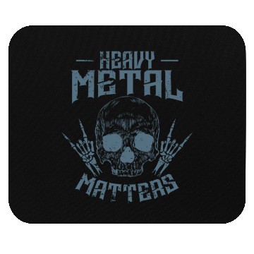 Discover Heavy Metal Matters Bonehead Music Mouse Pads