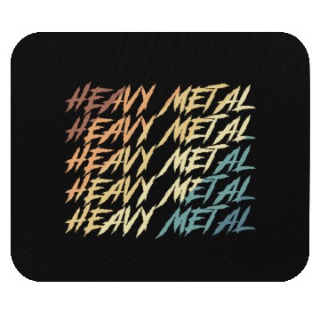 Discover Heavy Metal Headbanging Band Genre Mouse Pads