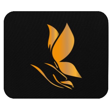 Discover beauty logo Mouse Pads