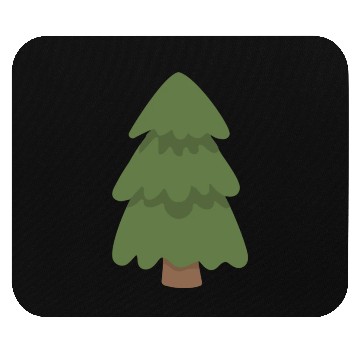 Discover Cartoon Evergreen Tree Mouse Pads