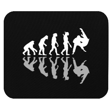 Discover Human Evolution Judo Martial Arts Lover MMA Humor Mouse Pads