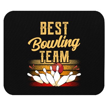 Discover Best Bowling Team Hobby Bowler Crew Mouse Pads