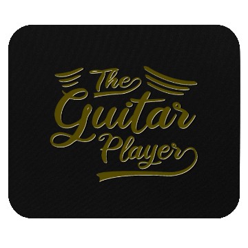 Discover the guitar player Mouse Pads