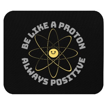Discover Geek Be Positive Mouse Pads