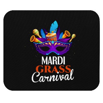 Discover Mardi grass Carnival Mouse Pads