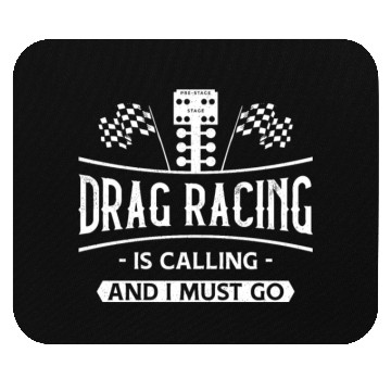 Discover Drag Racing Race Car Drag Racing Mouse Pads