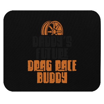 Discover Drag Racing Race Car Dad Son Mouse Pads