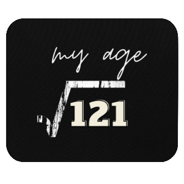 Discover my age 1 1Funny math Mouse Pads
