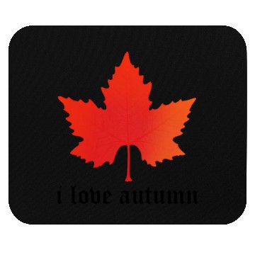 Discover i love autumn Mouse Pads