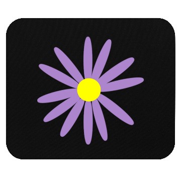 Discover Lavender Daisy Mouse Pads