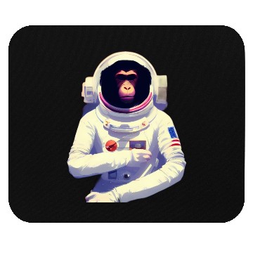 Discover Astronaut Ape Space Mouse Pads